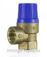 Предохранительный клапан 1/2" ВР TIM BL22FF-C-3 (3 бар) синий - №2