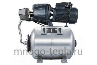 Насосная станция для дачи Unipump AUTO JET 60 S-50 (нерж.), напор до 30 метров, расход до 36 л/мин, всасывание до 8 метров, гидроаккумулятор 50 литров из нерж. стали, поверхностная - №1