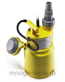 Погружной дренажный насос для воды AquaTIM AM-WPC400-03GT, 400 Вт, с поплавком, размер фракций до 5 мм - №1