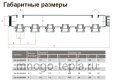 Коллектор распределительный из нержавеющей стали Zeissler ZSc.404.060402S (1" x 1/2"), 2 потребителя, межосевое расстояние 100 мм - №3