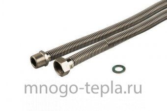 Сильфонная подводка для газа TiM 1/2 г/ш 200 см - №1