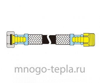 Гибкая подводка TiM 1/2 г/ш 250 см - №1