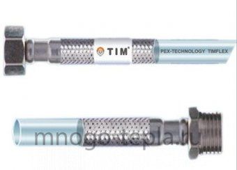 Гибкая подводка c PEX трубкой TiM 1/2 г/ш 150 см - №1