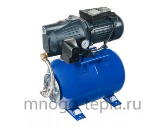 Насосная станция для дома Unipump AUTO JET 100 L-50, напор до 43 метров, расход до 56 л/мин, всасывание до 8 метров, гидроаккумулятор 50 литров, поверхностная - №1