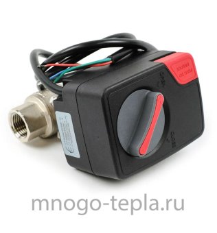 Кран от протечек воды 1/2" ВН/ВН Zeissler ZSv.1300.1104, с электроприводом 220В - №1
