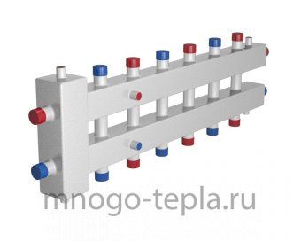 Коллекторный модуль с гидрострелкой RISPA ГРУ+КМГ 100-7ВУ, нержавеющая сталь - №1