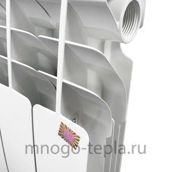 Биметаллический радиатор отопления STI Bimetal GRAND 500/100, 4 секции, на площадь до 7.2 м2, тепловая мощность 724 Вт - №1
