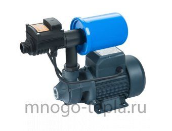 Адаптивная насосная станция для полива Unipump АКВАРОБОТ QB 70, напор до 45 метров, расход до 40 л/мин, всасывание до 5 метров, гидроаккумулятор 2 литра, поверхностная - №1