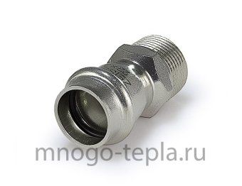 Пресс-муфта резьба из нержавеющей стали НР 28х1" TIM ZTI.501.002806 - №1