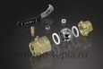 Кран шаровый 3/4" ГГ TIM (DE1205X) никелированный усиленный прямой - рычаг - №5