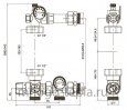 Cмесительный узел для теплого пола JH-1035 TIM - №4