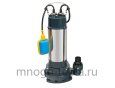 Насос дренажный фекальный UNIPUMP FEKAPUMP V1100F, 1100 Вт, размер фракций до 35 мм, напор до 9 м, с поплавком - №2