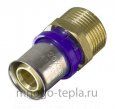 Пресс - штуцер 26 х 1" НР TIM F-S2604M - №3