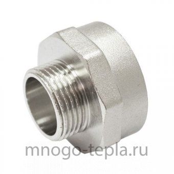 Переходник 1½" x 1¼" В-Н никелированный - №1