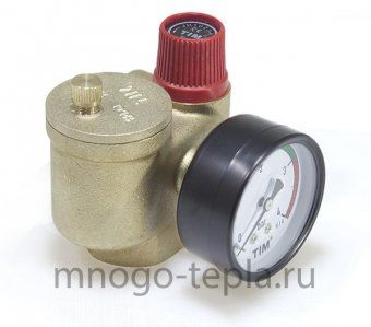 Группа безопасности котла TIM JH-1023-1.5 (1.5 бар) компактная - №1