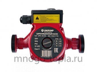 Циркуляционный насос UNIPUMP UPC 25-80 180 (182 Вт) - №1