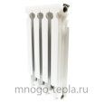 Биметаллический радиатор отопления STI Bimetal 500/80, 4 секции, на площадь до 5.2 м2, тепловая мощность 516 Вт - №5