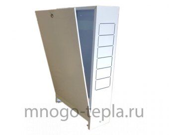 Шкаф коллекторный наружный глубокий 17-18 выходов ШРНГ-6 (652*150*1157) - №1