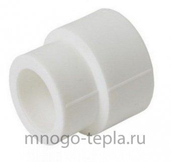 Муфта полипропиленовая 50-20 мм, переходная - №1