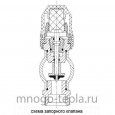 Коллекторная группа Tim (KB005) 1" ВР, 5 отводов 3/4", воздухоотводчик, сливной кран - №4